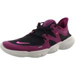 Chaussures de running Nike Free 5.0 roses à rayures Pointure 36,5 look fashion pour femme 
