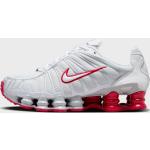WMNS Shox TL, NIKE, Footwear, platinum tint/white/gym red, taille: 39
