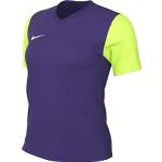 Nike Womens Jersey W NK DF Tiempo Prem II JSY SS, Court Purple/Volt/White, DH8233-547, L