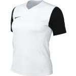 Nike Womens Jersey W NK DF Tiempo Prem II JSY SS, White/Black/Black, DH8233-100, XS