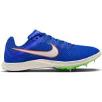 Chaussures d'athlétisme Nike Distance bleues en fil filet légères à lacets Pointure 42 pour homme en promo 