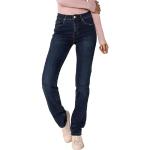 Jeans droits bleues foncé stretch Taille XL tall look fashion pour femme 