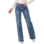Jeans slim bleus délavés stretch Taille XL tall look fashion pour femme 