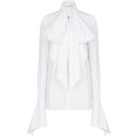 Chemises Nina Ricci Nina blanches en popeline à manches longues à manches longues Taille XS pour femme 