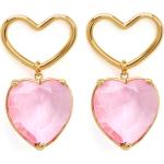 Boucles d'oreilles coeur Nina Ricci Nina en cristal pour femme 