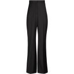Nina Ricci pantalon de tailleur en laine à taille haute - Noir