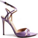 Sandales à talons Nina Lilou violettes en cuir Nappa Pointure 39 pour femme 