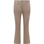 Pantalons large beiges à motif Rome Taille 3 XL look fashion pour femme 