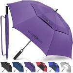 Royal Walk XXL Grand Taille Parapluie Canne Automatique pour Homme et Femme  Résistant aux Vent, Solide