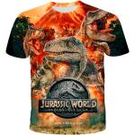 Enfants Jurassic Park mode dinosaure t-shirt été dessin animé 3D imprimé garçons filles à manches courtes garçon décontracté dinosaure vêtements
