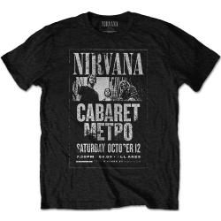 Nirvana Cabaret Metro Tee T-shirt unisexe