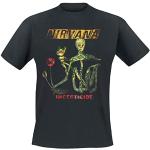 Nirvana T Shirt Reformant Incesticide Band Logo Nouveau Officiel Homme Noir Size L