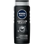 Gels douche Nivea Active Clean d'origine allemande 500 ml pour le corps pour homme 