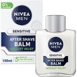 Après rasage Nivea Sensitive format voyage d'origine allemande vitamine E 100 ml texture baume pour homme 