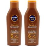 Crèmes solaires Nivea indice 6 d'origine allemande à la carotène pour le corps texture lait 