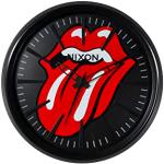 Nixon Rolling Stones C318500400 Horloge Murale de Couleur Noire avec Un diamètre de 40 cm