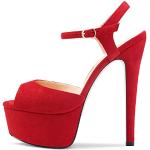 Sandales à talons rouges Pointure 42 classiques pour femme 