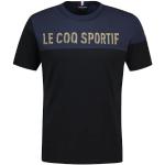 T-shirts Le Coq sportif noirs à manches courtes à manches courtes Taille M classiques en promo 