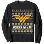 Sweats pour fêtes de Noël noirs Wonder Woman Taille S classiques 