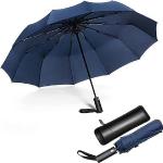 Parapluies pliants bleus look fashion pour femme 