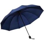 Parapluies tempête bleus look fashion pour femme 