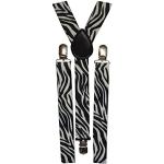 DangerousFX - Bretelle - Femme - Blanc - Black & White Zebra - Taille unique