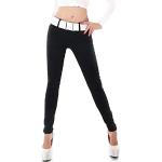 Jeans slim noirs Taille XS look fashion pour femme 