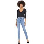 Jeans skinny Noisy May bleues claires look fashion pour femme 