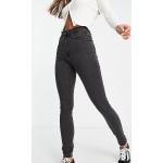 Jeans skinny Noisy May gris foncé en viscose Taille XS W26 L36 pour femme en promo 