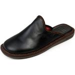Chaussures Nordikas noires en cuir en cuir Pointure 43 look fashion pour homme 