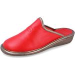 Chaussures Nordikas rouges en cuir en cuir Pointure 36 look fashion pour femme 