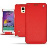 Housses Samsung Galaxy Note 4 rouges en cuir 