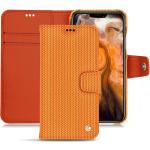 Coques & housses iPhone 11 Pro Noreve orange en cuir 