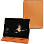 Noreve Housse cuir vertical (10", Microsoft), Sac pour notebook, Orange