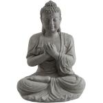 Nortene - Statue décorative buddha en fibre de verre et argile - 60 cm