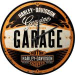 Nostalgic Art Harley-Davidson Garage, horloge murale 31 cm x 6 cm x 31 cm
