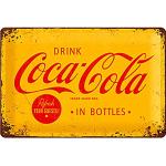 Affiches vintage en métal Coca Cola rétro 