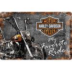Nostalgic-Art Plaque Vintage Harley-Davidson Favou