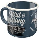 Nostalgic-Art Tasse rétro en émail, Ford Mustang -