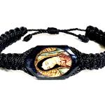 Bracelets noirs religieux pour femme 