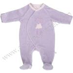 Pyjamas Noukies violets look fashion pour bébé de la boutique en ligne Amazon.fr 
