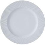 NOVASTYL - Assiette Plate 25.5cm Porcelaine Polo Blanc - blanc 3256390130637