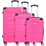Nowi Rhodos 4 roulettes Set de valises 3 pièces sz-pink (5370-sz-pink)