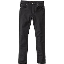 Nudie Jeans Lean Dean Jeans, Dry Ever Black, 29W x 32L Mixte