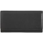 Porte-cartes bancaires Nuvola Pelle noirs en cuir Nappa classiques pour femme 
