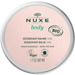 Anti transpirants Nuxe Body d'origine française pour le corps pour peaux sensibles texture baume en promo 
