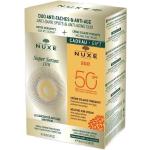Crèmes solaires Nuxe vegan indice 50 d'origine française 30 ml pour le visage anti imperfections anti âge pour femme 