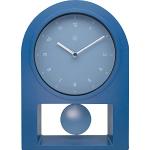 Horloges de bureau Nextime bleu marine en plastique modernes 