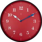 Horloges design Nextime rouges en plastique modernes 