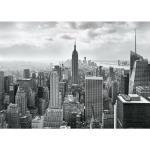 Papiers peints panoramiques Komar blancs à motif New York 